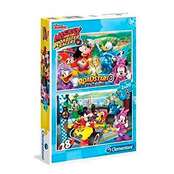 CLE7034 Puzzle 2x20p Mickey - 9,99€