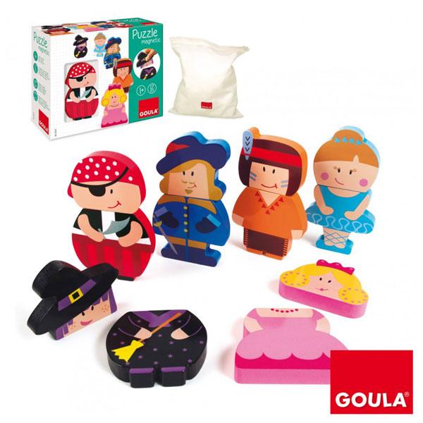 GOU55237 Puzzle magnetic Personatges intercanviables - 15,99€
