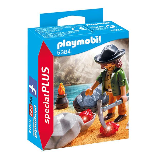 PLA5384 Playmobil buscador tresors - 4,50€