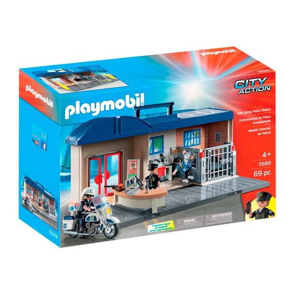 PLA5689 Playmobil maletí comissaria - 26,99€