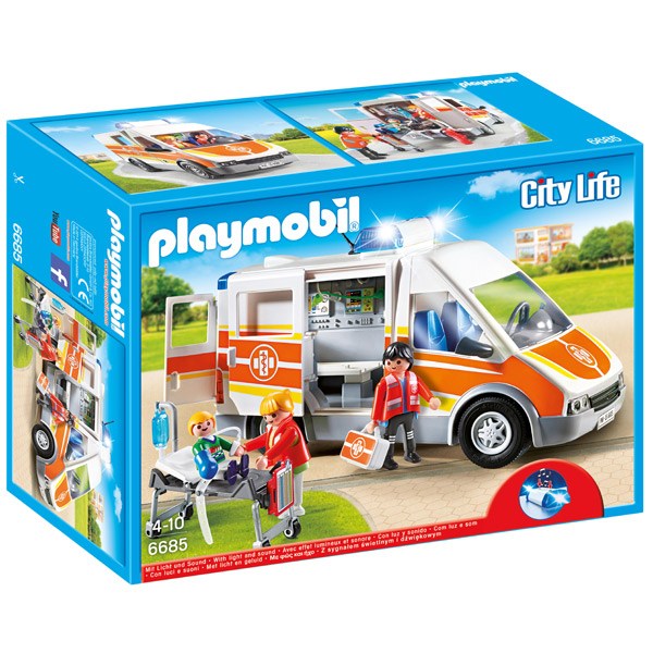 PLA6685 Playmobil ambulancia - 39,99€