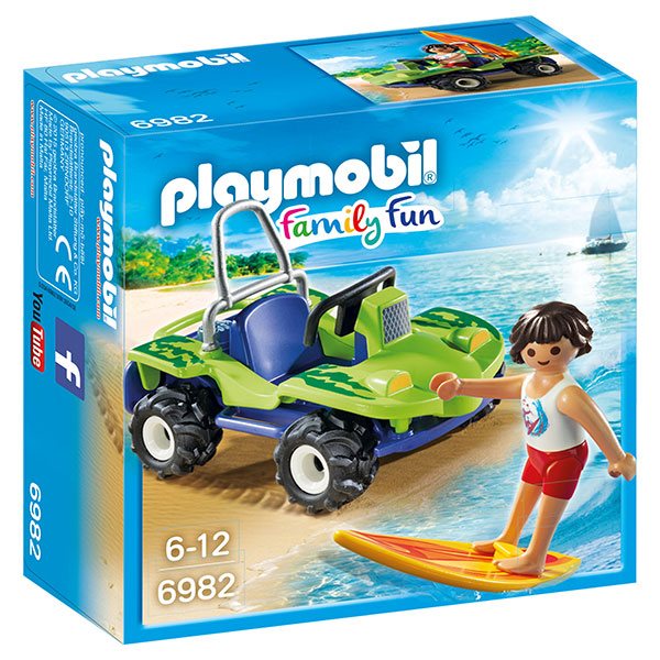 PLA6982 Playmobil surfista buggy - 9,99€