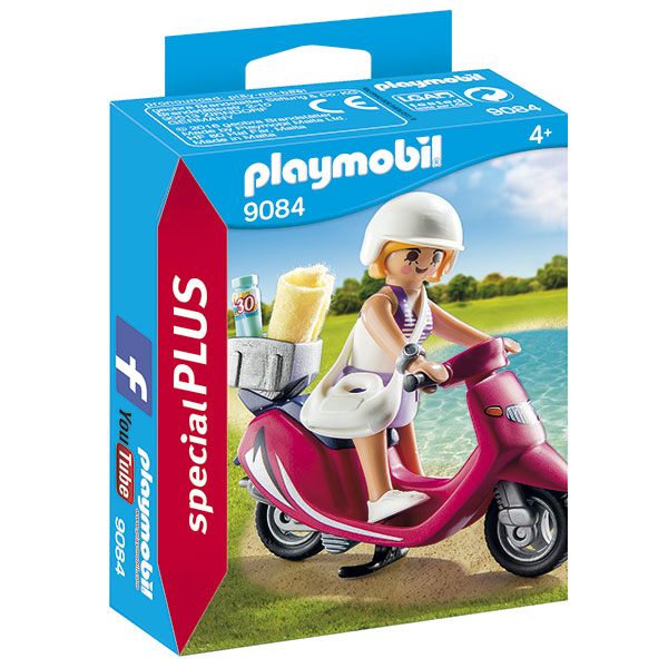 PLA9084 Playmobil scooter - 4,50€