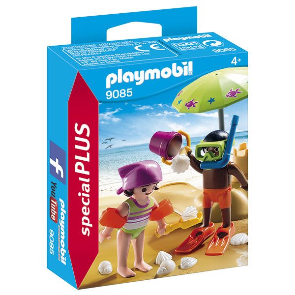 PLA9085 Playmobil nens platja - 4,50€