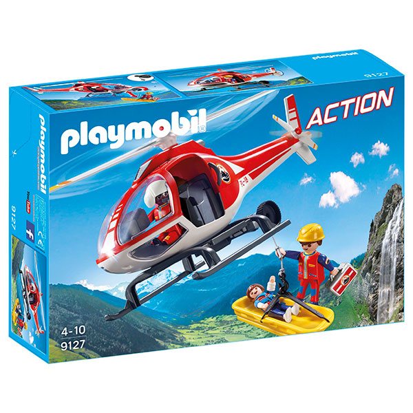 PLA9127 Playmobil helicopter de rescat - 24,99€