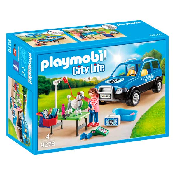 PLA9278 Playmobil cotxe rentat gossos - 26,99€