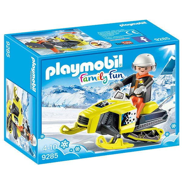 PLA9285 Playmobil moto de neu - 11,99€