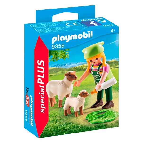 PLA9356 Playmobil granjera - 4,50€