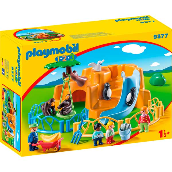 PLA9377 Playmobil 1.2.3. zoo - 34,99€