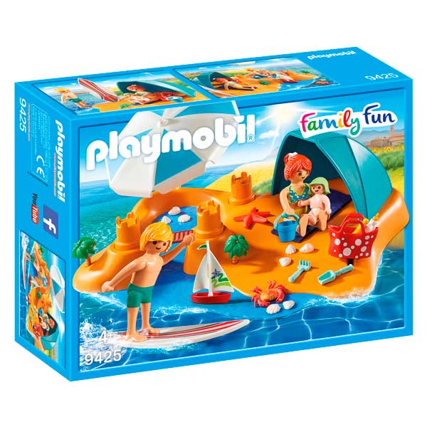 PLA9425 Playmobil platja - 19,99€
