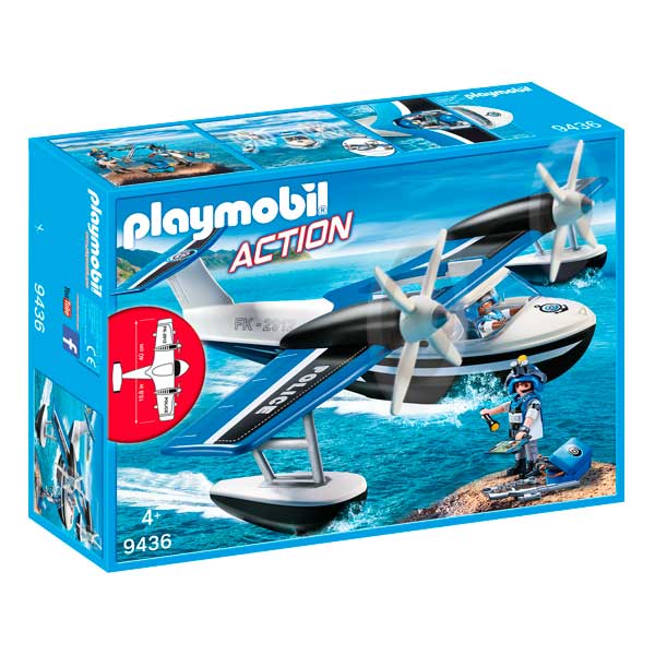 PLA9436 Playmobil hidroavió - 21,99€