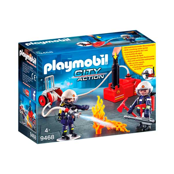 PLA9468 Playmobil bombers bomba aigua - 22,99€