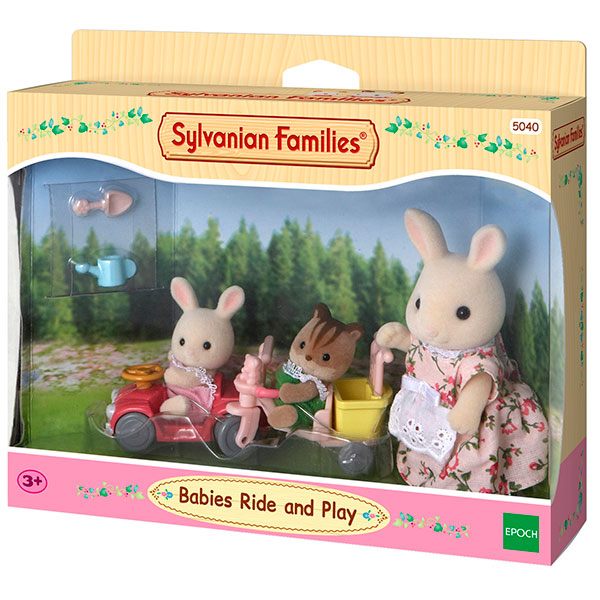 EPO5040 Sylvanian mama bebes i cotxet - 22,99€