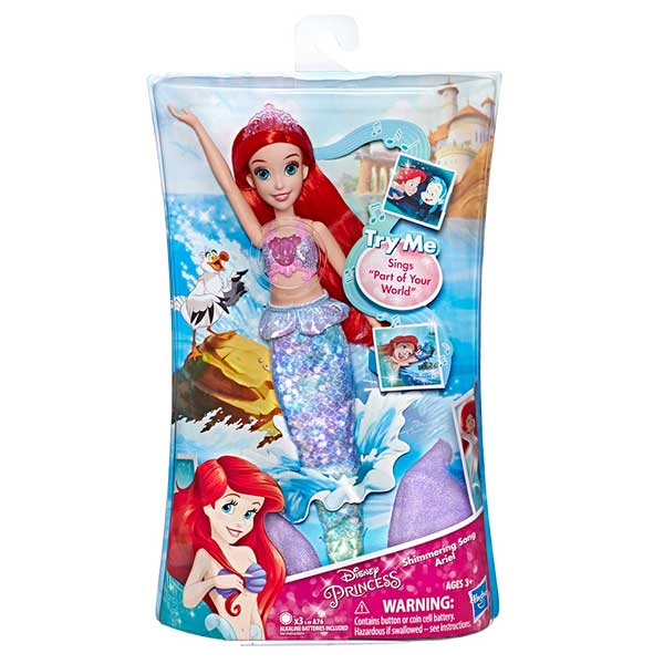 HASE6620 Princesa Ariel cantarina - 19,99€