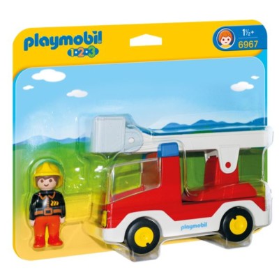 PLA6967 Playmobil 1.2.3. camió bombers - 17,99€